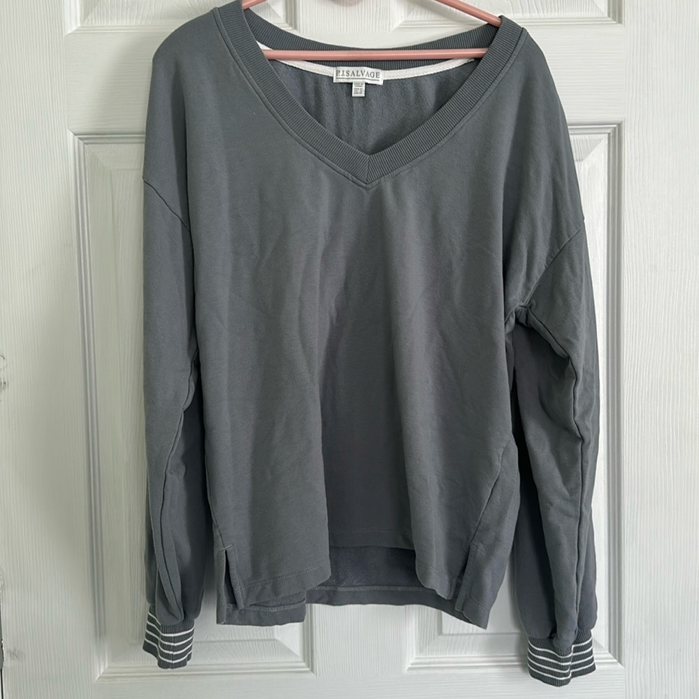 Grey soft sweater